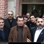 تصاویر و حواشی مراسم ختم مادر جواد خیابانی جواشی مراسم ختم مادر جواد خیابانی
