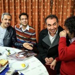 تصاویر مراسم رونمایی از سریال شوخی کردم به کارگردانی مهران مدیری عکس بازیگران در مراسم رونمایی از شوخی کردم