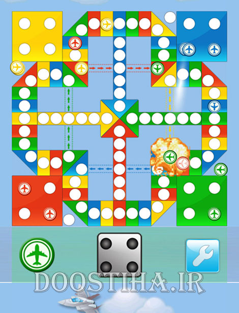دانلود بازی فکری و خاطره انگیز منچ برای اندروید Battle Ludo v2.4.1 دانلود بازی منچ برای اندروید Battle Ludo