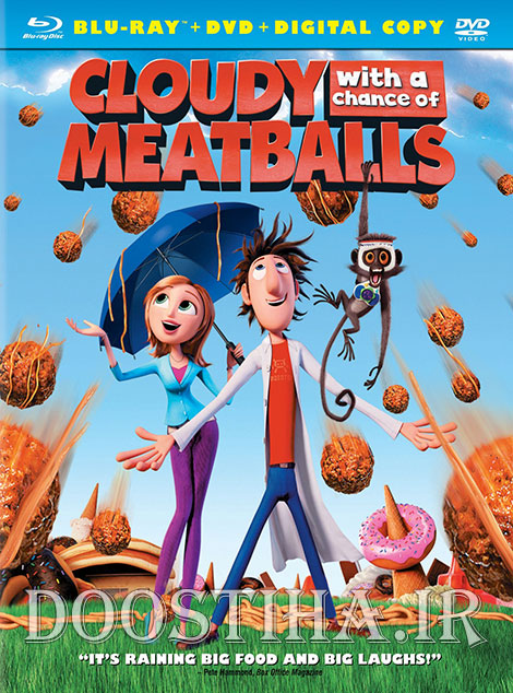 دانلود انیمیشن Cloudy With A Chance of Meatballs 2009 دانلود دوبله فارسی انیمیشن Cloudy With A Chance of Meatballs 2009