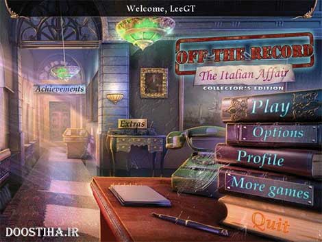 Off The Record 2: The Italian Affair Collector's Edition