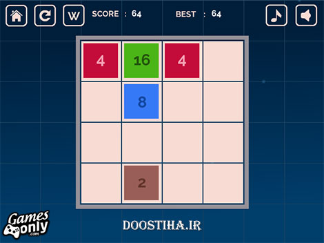 بازی فلش 2048 برای کامپیوتر