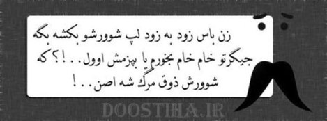 زن باس اینطوری باشه, مرد باس اینطوری باشه