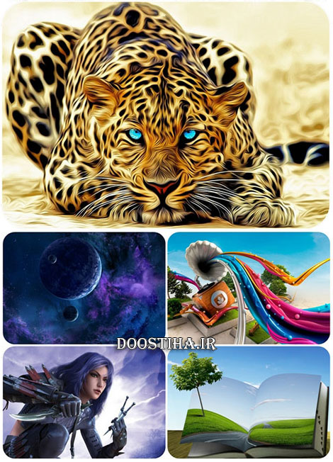 دانلود سری اول والپیپرهای سه بعدی Wallpaper of 3D Graphics دانلود والپیپرهای سه بعدی 3D Graphics Wallpapers