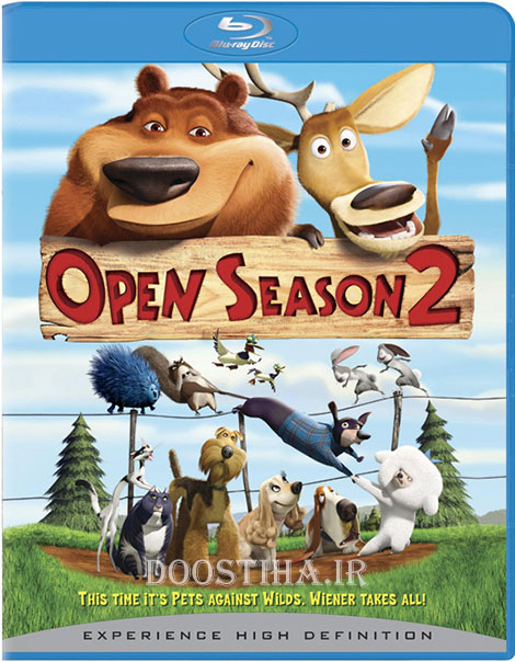 دانلود انیمیشن فصل شکار 2 Open Season 2008 دانلود دوبله فارسی انیمیشن فصل شکار 2008 با لینک مستقیم