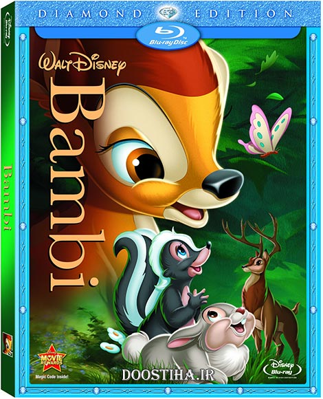 دانلود انیمیشن بامبی Bambi 1942 دانلود انیمیشن بامبی با دوبله فارسی Bambi 1942