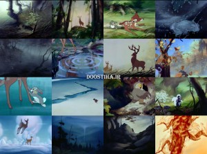 دانلود انیمیشن بامبی Bambi 1942 دانلود کارتون بامبی با دوبله فارسی Bambi 1942