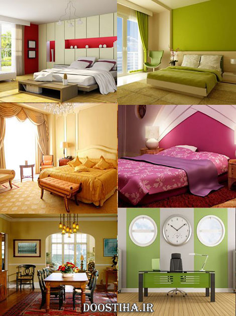 دانلود سری هشتم والپیپرهای دکوراسیون منزل Exclusive Interior Wallpaper والپیپر طراحی داخل منزل Exclusive Interior Wallpaper