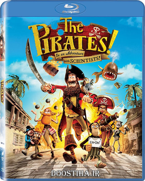 دانلود دوبله فارسی انیمیشن The Pirates! Band of Misfits 2012 دانلود دوبله فارسی انیمیشن The Pirates Band of Misfits 2012
