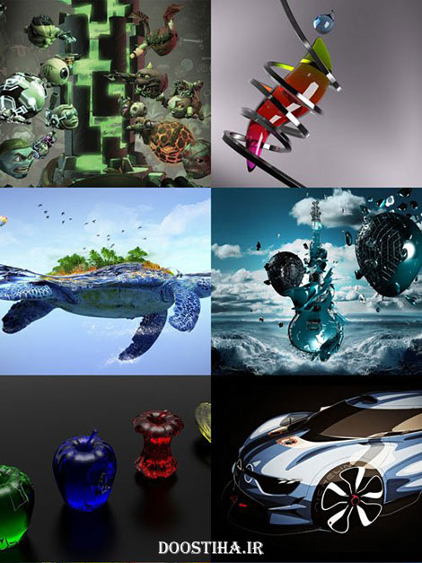 دانلود سری پنجم والپیپرهای سه بعدی Wallpaper of 3D Graphics دانلود عکس سه بعدی و والپیپر گرافیکی