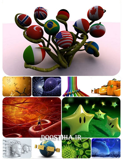 دانلود سری هشتم والپیپرهای سه بعدی Wallpaper of 3D Graphics والپیپرهای گرافیکی و سه بعدی زیبا 3D Graphic Wallpapers