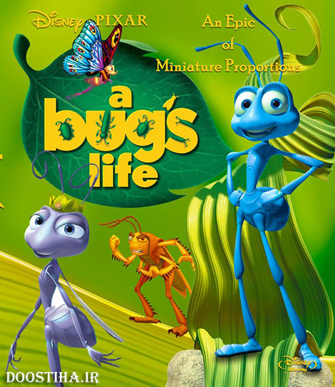 دانلود دوبله فارسی انیمیشن زندگی یک حشره A Bug's Life 1998 دانلود انیمیشن زندگی یک حشره با دوبله فارسی A Bugs Life 1998