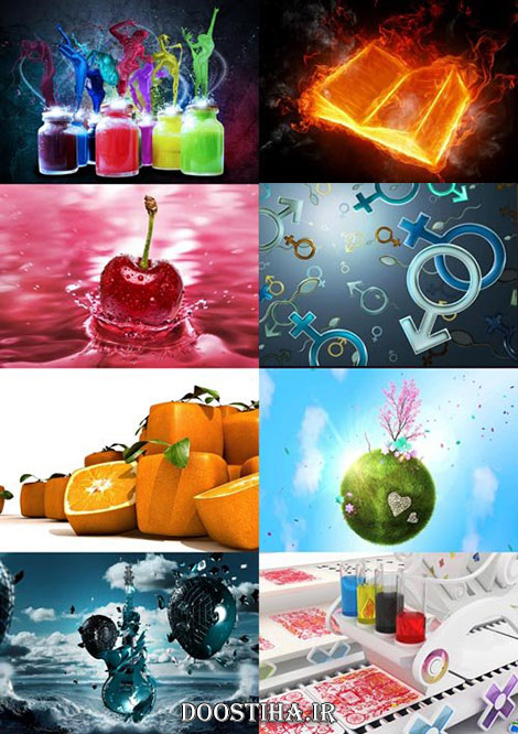 دانلود سری دهم والپیپرهای سه بعدی Wallpaper of 3D Graphics دانلود والپیپرهای گرافیکی و سه بعدی 3D Wallpapers