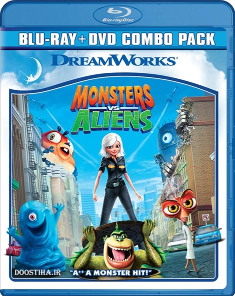 دانلود دوبله فارسی انیمیشن Monster vs Aliens 2009 دانلود دوبله فارسی انیمیشن Monster vs Aliens 2009