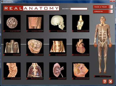 دانلود نرم افزار آناتومی واقعی بدن Real Anatomy Software نرم افزار آناتومی واقعی