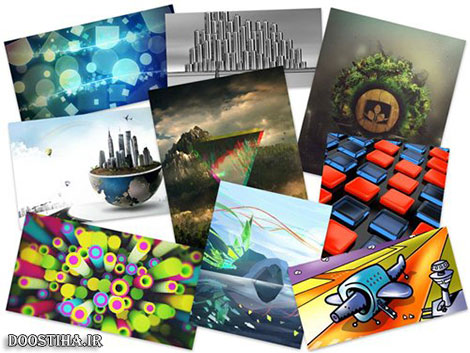 دانلود سری هشتم والپیپرهای انتزاعی Abstract Wallpapers Abstract Wallpapers