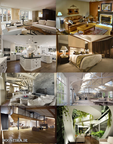 دانلود سری دوازدهم والپیپرهای دکوراسیون منزل Exclusive Interior Wallpaper دکوراسیون و طراحی داخل منزل