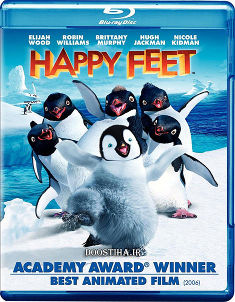 دنلود انیمیشن خوش قدم با دوبله فارسی Happy Feet 2006