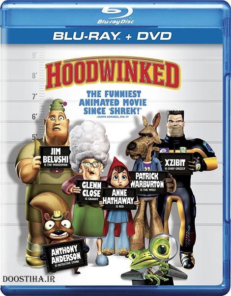 دانلود انیمیشن شنل قرمزی Hoodwinked! 2005 دانلود دوبله فارسی انیمیشن Hoodwinked! 2005