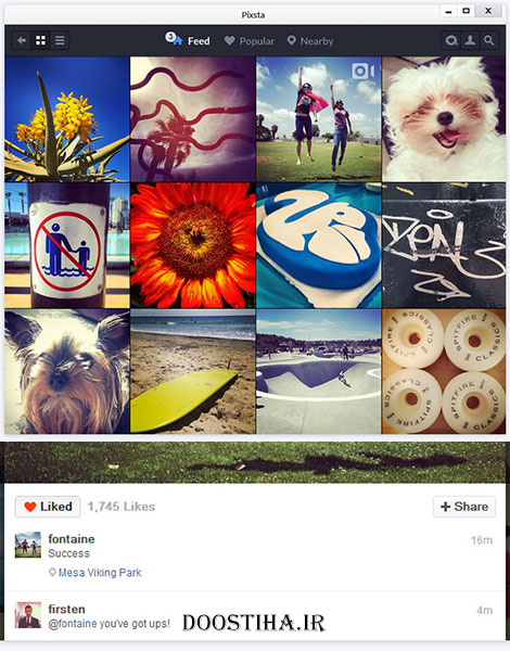 دانلود نسخه کامپیوتر نرم افزار اینستاگرام Instagram for PC Instagram for PC