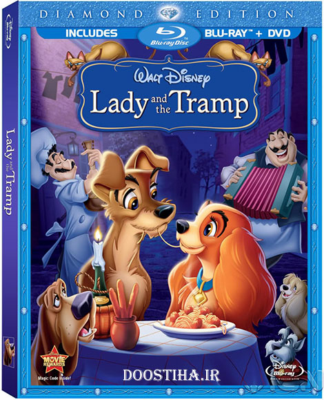 دانلود انیمیشن بانو و ولگرد Lady and the Tramp 1955 دانلود انیمیشن بانو و ولگرد Lady and the Tramp 1955