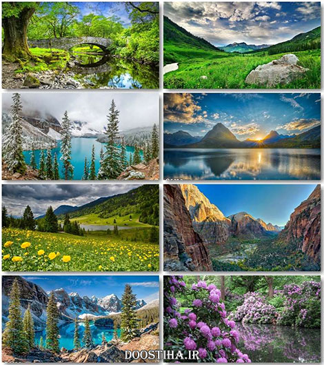 والپیپرهای فوق العاده زیبای طبیعت Beautiful Landscapes HD Wallpapers