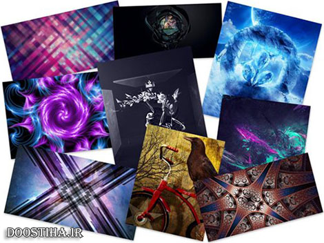 دانلود سری سیزدهم والپیپرهای انتزاعی Abstract Wallpapers عکس های آبستره و انتزاعی Abstract Wallpaper