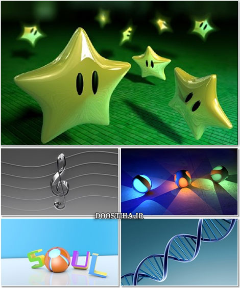 دانلود سری نوزدهم والپیپرهای سه بعدی Wallpaper of 3D Graphics عکس های گرافیکی و والپیپرهای سه بعدی و زیبا