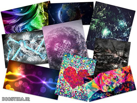 دانلود سری دهم والپیپرهای انتزاعی Abstract Wallpapers Beautiful Abstract HD Wallpaper