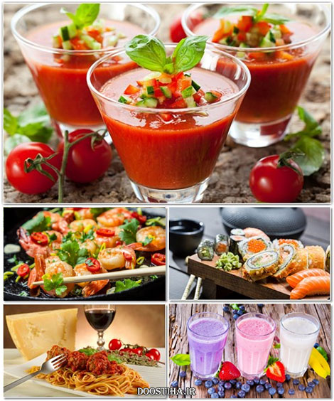 دانلود سری چهارم والپیپرهای انواع خوراکی Foods Wallpapers والپیپر انواع دسر، کیک، میوه، بستنی، نوشیدنی، کباب و شکلات
