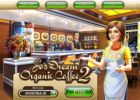 دانلود بازی مدیریت کافی شاپ Jo's Dream Organic Coffee 2