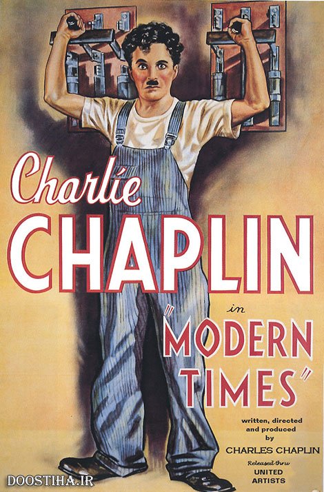 دانلود فیلم عصر جدید Modern Times 1936 دانلود دوبله فارسی فیلم عصر جدید با بازی چارلی چاپلین Modern Times 1936