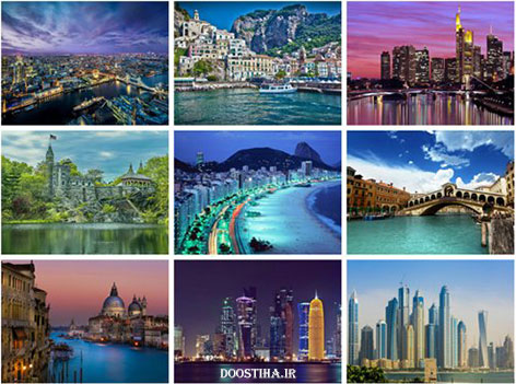 دانلود سری بیستم والپیپر شهرهای بزرگ جهان Cityscapes Wallpapers دانلود پوستر و والپیپر نمای شهرهای بزرگ دنیا