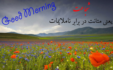 عکس نوشته های زیبا، جملات تصویری آموزنده، گل واژه های الهام بخش