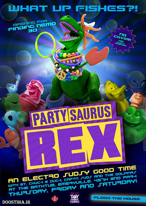 دانلود دوبله فارسی انیمیشن Toy Story Toons: Partysaurus Rex 2012