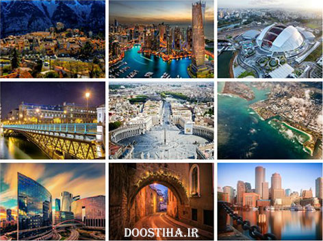 دانلود سری بیست و دوم والپیپر شهرهای بزرگ جهان Cityscapes Wallpapers Amazing Cityscapes HD Wallpapers Pack
