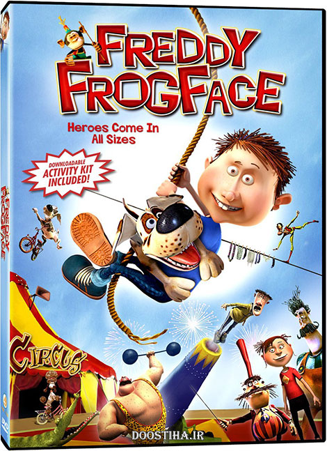 دانلود انیمیشن فردی قورباغه با دوبله فارسی Freddy Frogface 2011