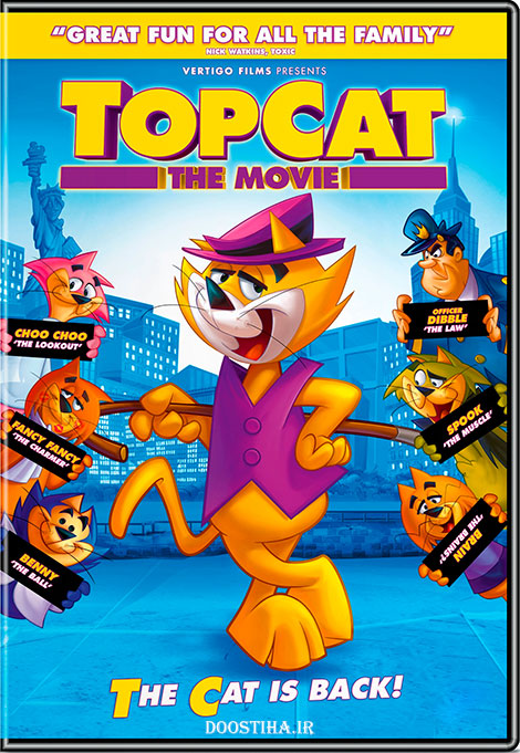 دانلود دوبله فارسی انیمیشن Top Cat: The Movie 2011 دانلود انیمیشن گربهی برتر Top Cat: The Movie 2011