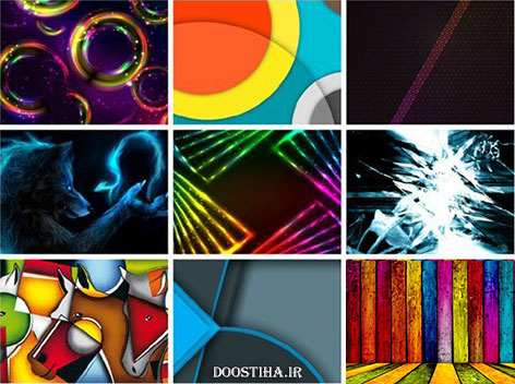 والپیپر و عکس پس زمینه برای موبایل و کامپیوتر Abstract Wallpapers HD