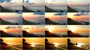 فیلم آرامبخش امواج اقیانوس در هنگام طلوع آفتاب Relaxing Ocean Waves at Sunrise