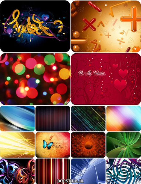 دانلود سری سی و چهارم والپیپرهای انتزاعی Abstract Wallpapers دانلود والپیپر انتزاعی و عکس پس زمینه آبستره برای بکگراند