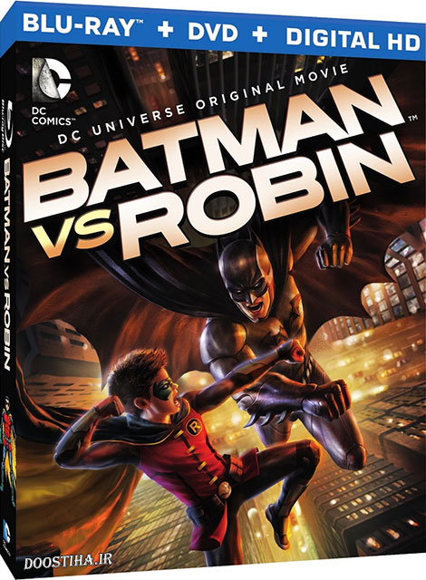 دانلود انیمیشن بتمن علیه رابین Batman vs. Robin 2015