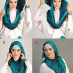 مدل های ساده و مدرن برای بستن روسری مدل های مدرن و ساده بستن روسری و سبک جدید بستن شال