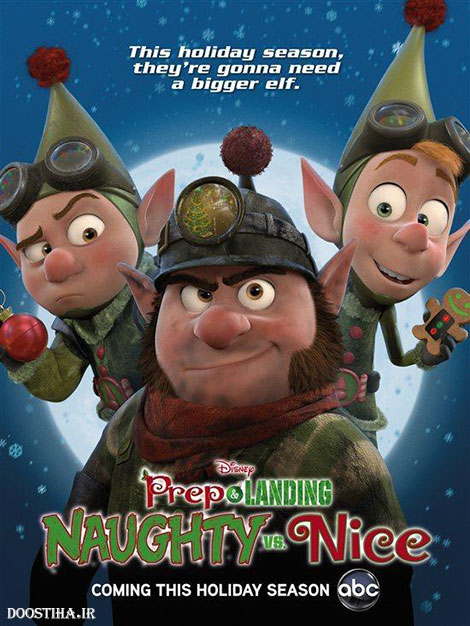 دانلود دوبله فارسی انیمیشن Prep and Landing: Naughty vs. Nice 2011
