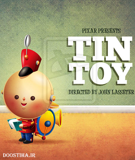 دانلود انیمیشن کوتاه اسباب بازی حلبی Tin Toy 1988