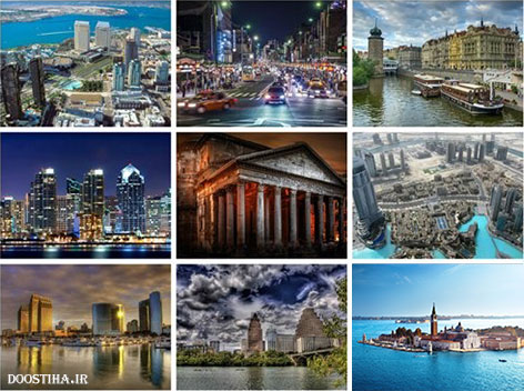 دانلود سری سی و سوم والپیپر شهرهای بزرگ جهان Cityscapes Wallpapers دانلود پوستر با کیفیت از نمای شهرهای بزرگ برای دسکتاپ