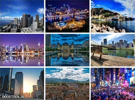 سری سی و پنجم والپیپر شهرهای بزرگ جهان Cityscapes Wallpapers عکس پس زمینه HD و زیبا از شهرهای گسترش یافته