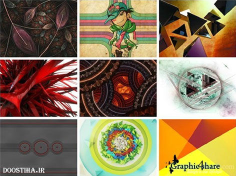 عکس های انتزاعی و والپیپر آبستره برای دسکتاپ Abstract Wallpapers