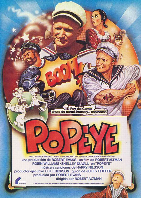 دانلود دوبله فارسی فیلم ملوان زبل Popeye 1980