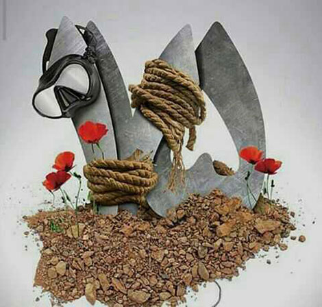 دلنوشته های احساسی و تصاویر بسیار زیبا از شهدای غواص دلنوشته های احساسی و تصاویر بسیار زیبا از شهدای غواص
